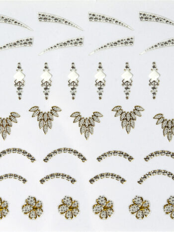 Adornos adhesives para uñas jewel