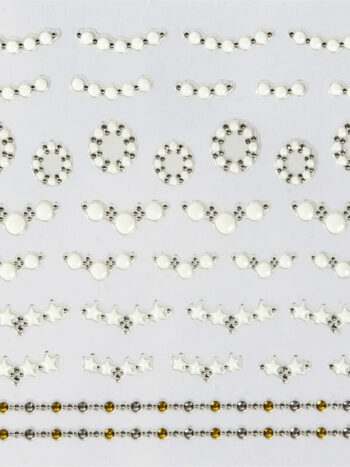 Adornos adhesives para uñas jewel