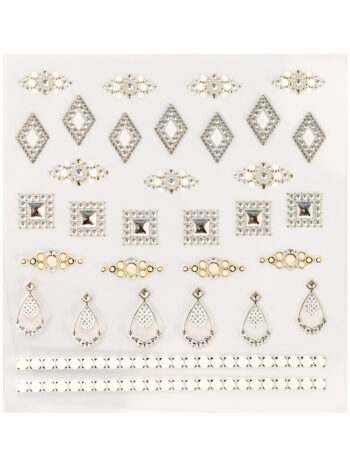 Adornos adhesives para uñas jewel