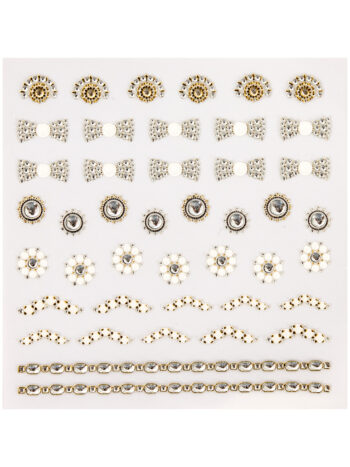 Adornos adhesives para uñas jewel