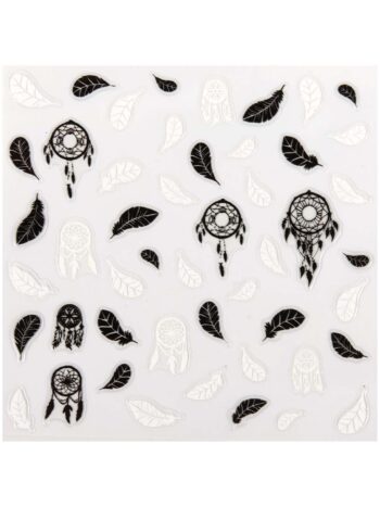 Adornos adhesives para uñas