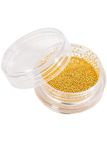 Adornos para uñas Mini Balls - gold 3g