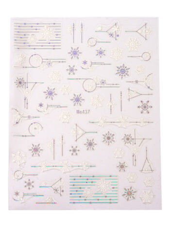 Adornos adhesivos para uñas - Holo Christmas