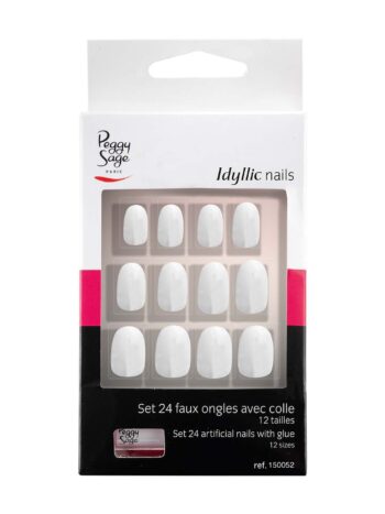 Set 24 uñas artificiales Idyllic nails smart oval