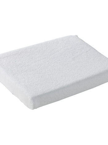 Cojín para manicura blanco y funda