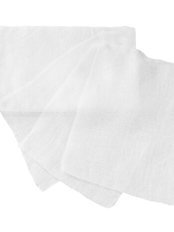 50 compresas de gasa para mascarillas faciales