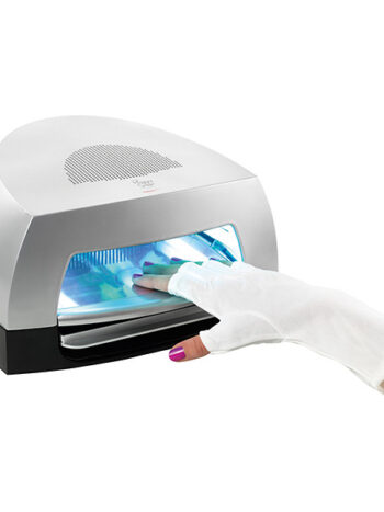 1 par de guantes de protección anti UV manicura