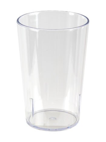 Vaso de plástico acrílico Ø 66 x H 99 mm