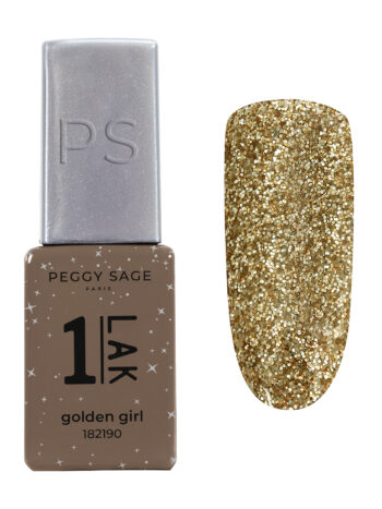 Esmalte semipermanente 3en1 1-LAK – golden girl
