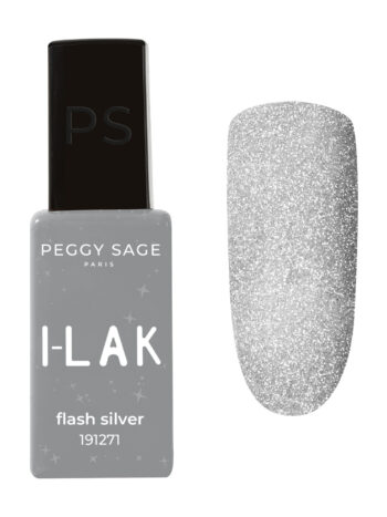 Esmalte semipermanente I-LAK 11 ml - Flash Silver