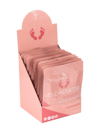 Expositor 15 calcetines hidratantes