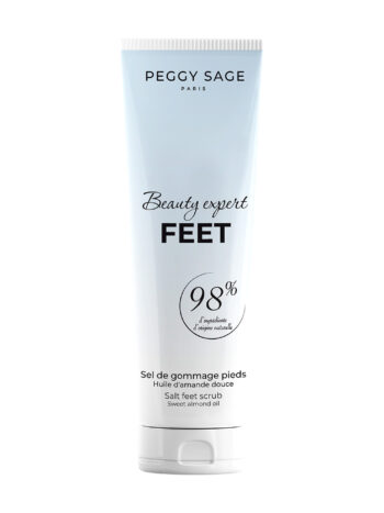 Sal exfoliante pies Aceite de almendra dulce