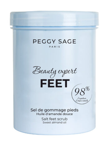 Sal exfoliante pies Aceite de almendra dulce 400 g