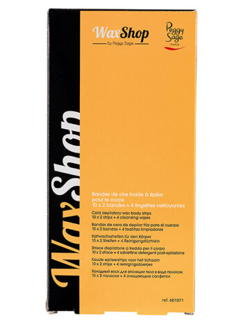 Bandas de cera de depilar fría para el cuerpo