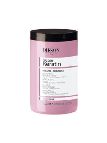 DIKSOPRIME Mascarilla Revitalizante con Keratina (vegetal) y Ceramidas 1000 ML