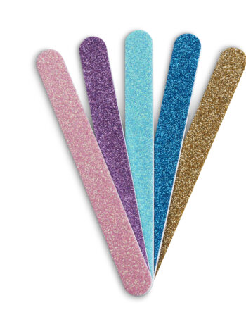BOLSA 5 LIMAS ACOLCHADAS COLORES PURPURINA