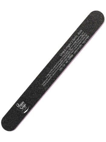 Lima para uñas 2 caras 100/100, negro