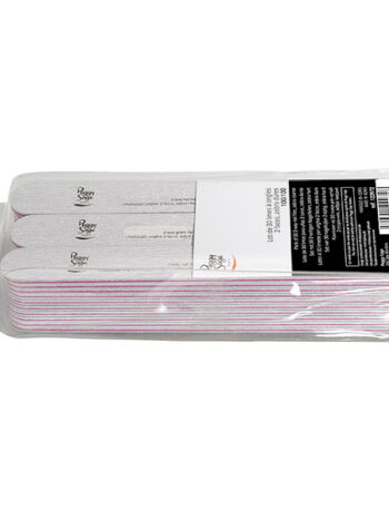 Lote 30 limas para uñas 2 caras 100/100, zebra