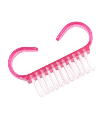Lote de 3 cepillos de uñas - rosa
