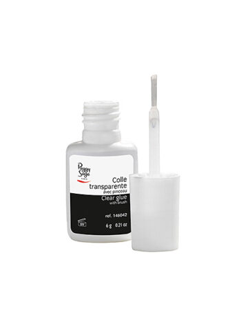 Cola transparente para cápsulas y tiritas 6 g con pincel