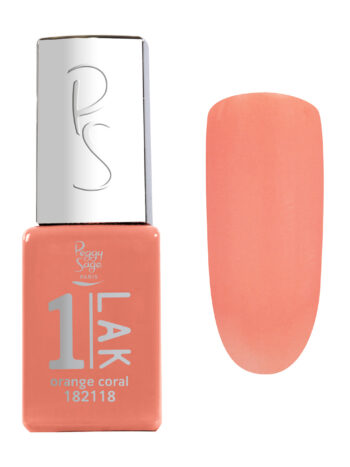 One-LAK Esmalte semipermanente 3 en 1 – Orange coral