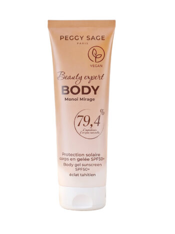 Protección solar corporal en gel SPF 50+ MONOÏ MIRAGE - éclat tahitien