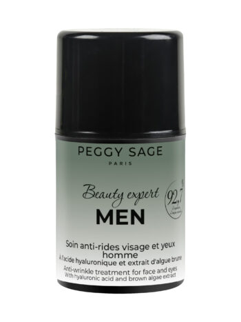 Cuidado antiarrugas rostro y ojos para hombre - BEAUTY EXPERT MEN - con ácido hialurónico y extracto